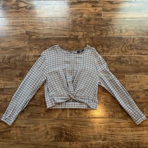 Bershka Long Sleeve Blouse
